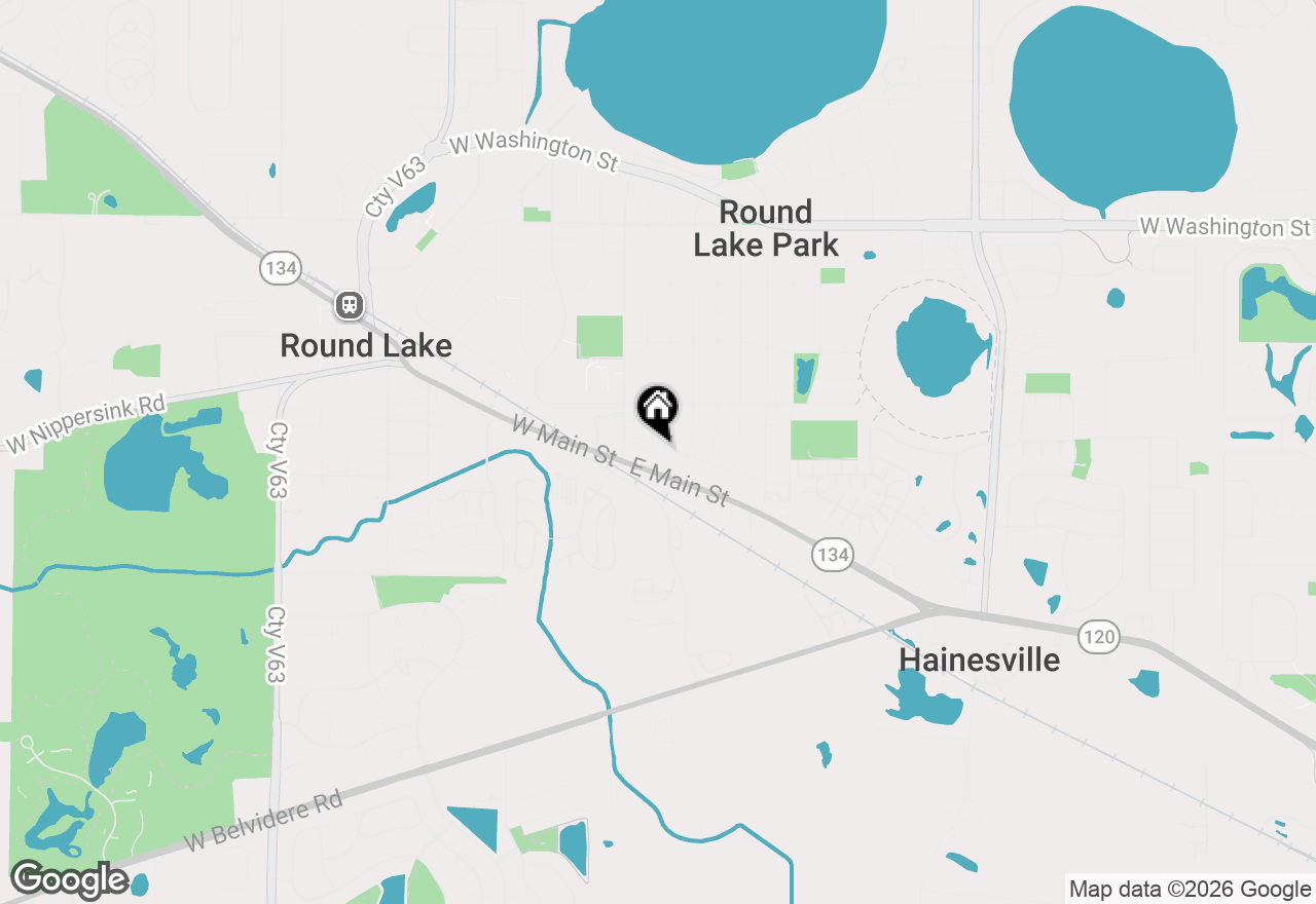 Map of 19 E Pineview Drive, Round Lake Park, IL 60073