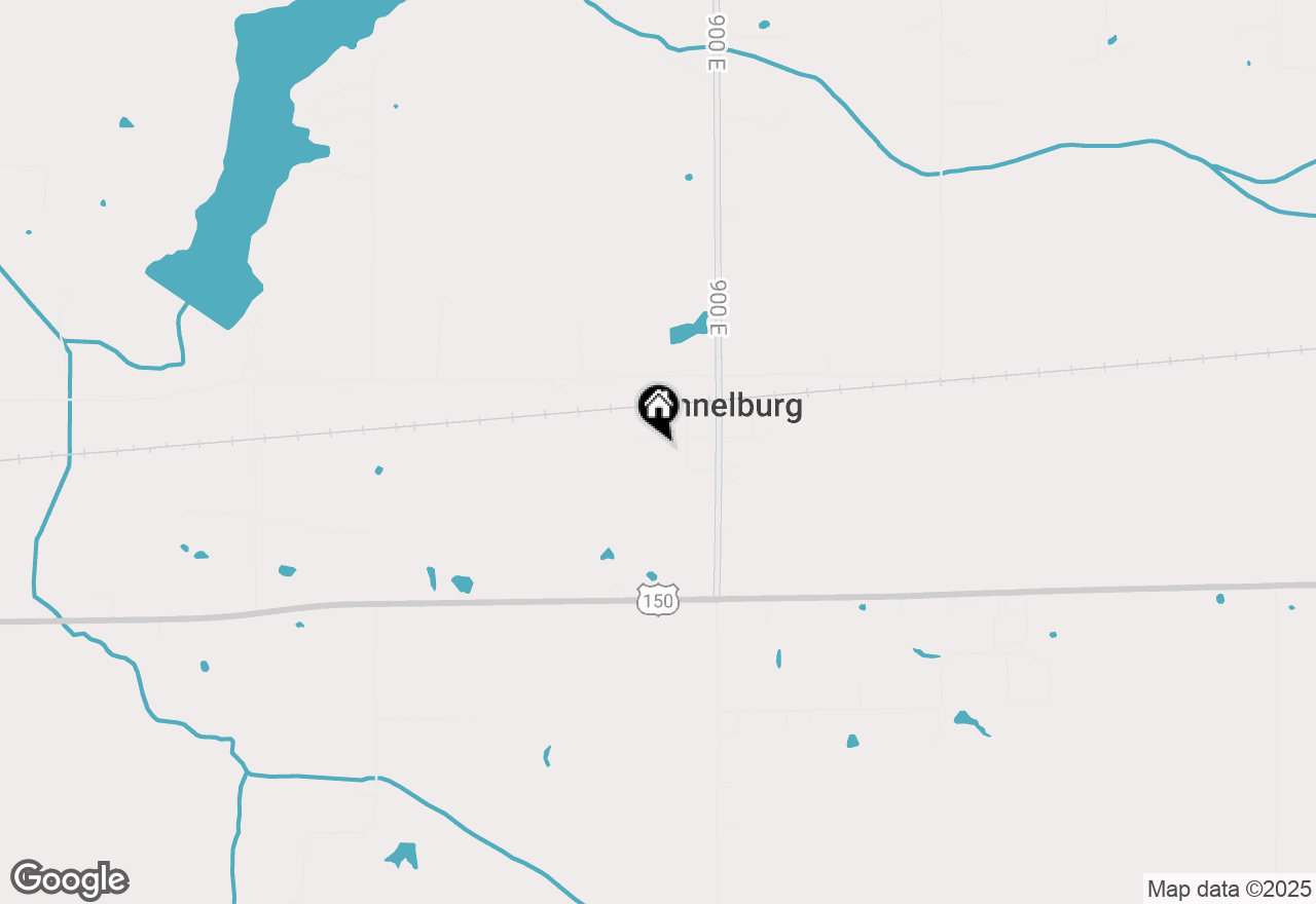 Map of 102 Elm Street, Cannelburg, IN 47519