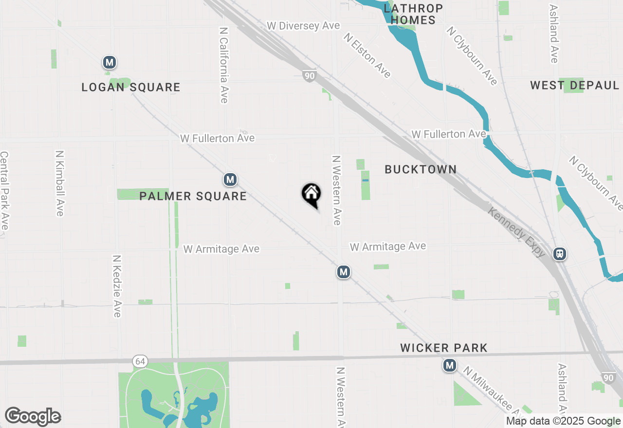 Map of 2515 W Charleston Street, Chicago, IL 60647