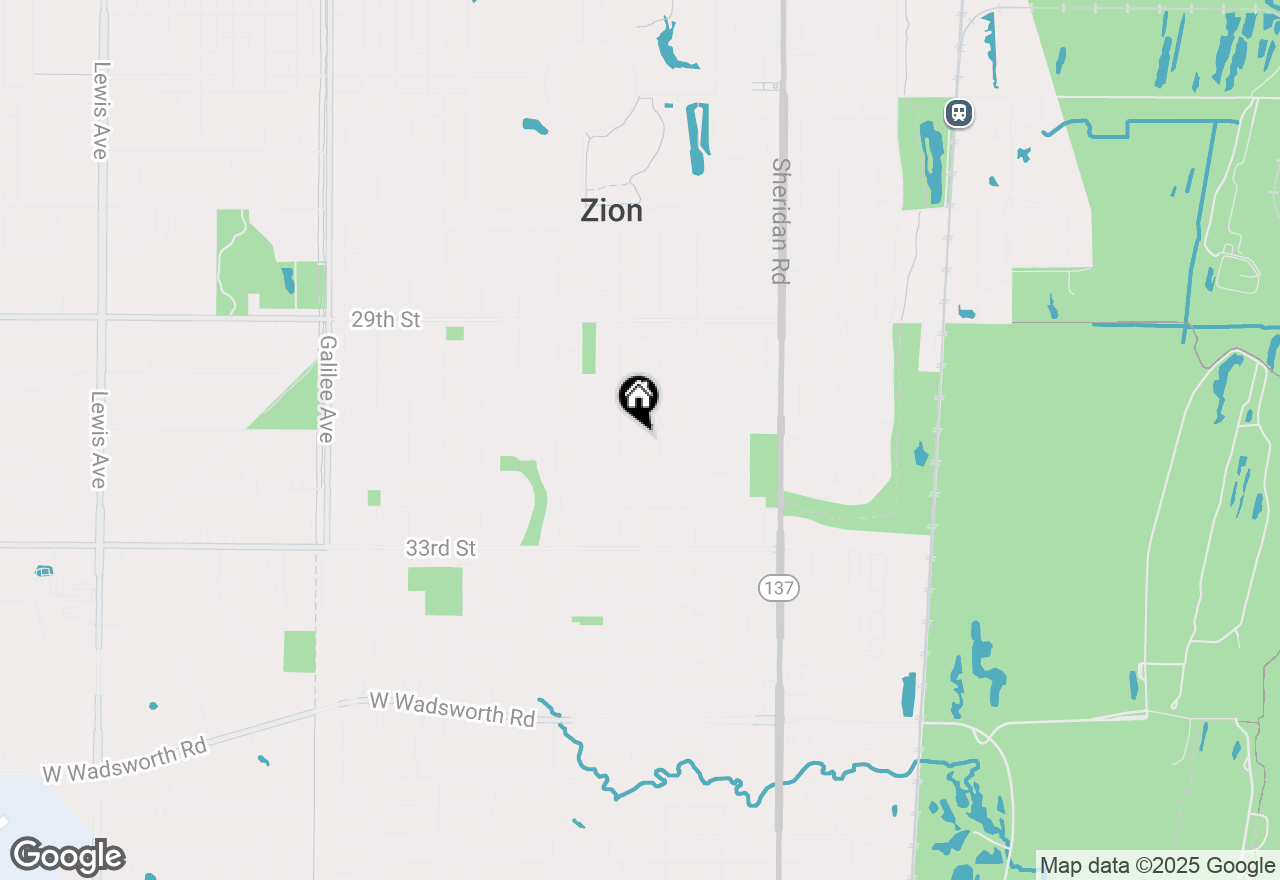 Map of 3114 Eshcol Avenue, Zion, IL 60099