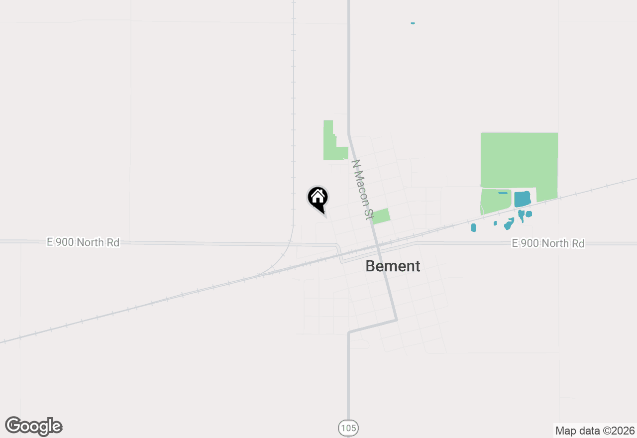 Map of 364 W Morris Street, Bement, IL 61813