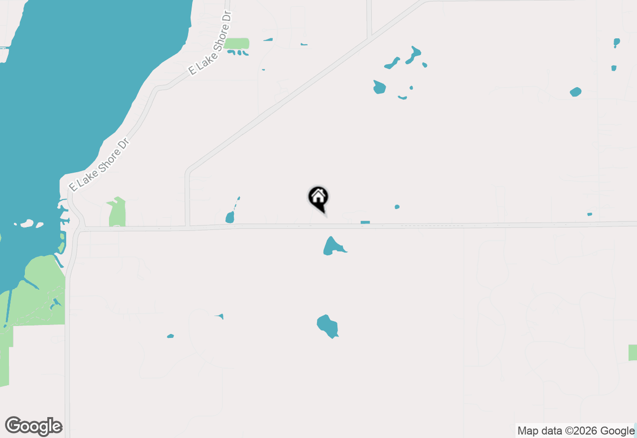Map of 36324 128th St, Twin Lakes, WI 53181