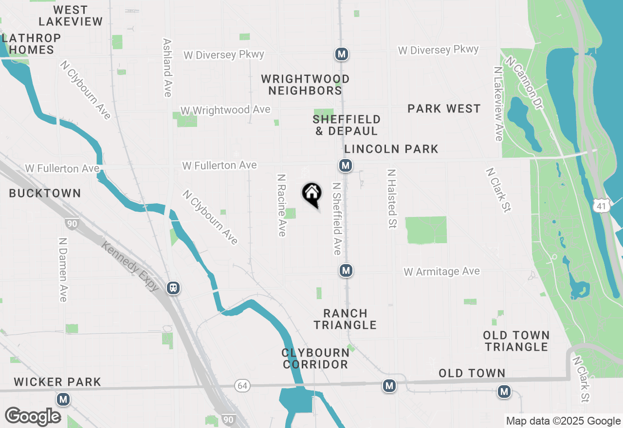 Map of 2209 N Seminary Avenue, Chicago, IL 60614