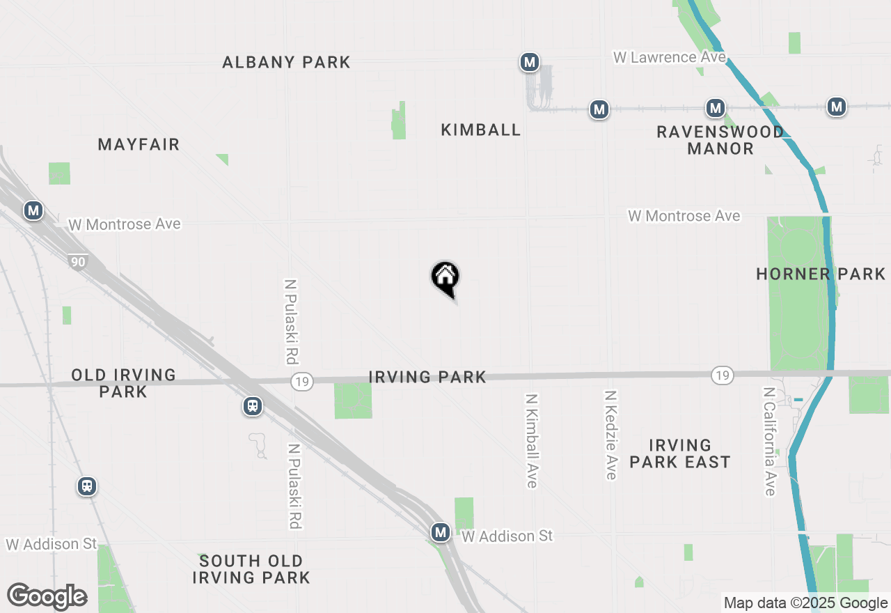 Map of 4148 N Central Park Avenue #2, Chicago, IL 60618