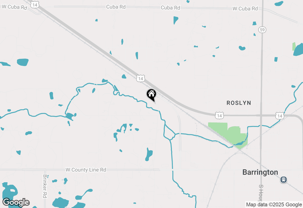 Map of 70 Old Hart Road, Barrington Hills, IL 60010