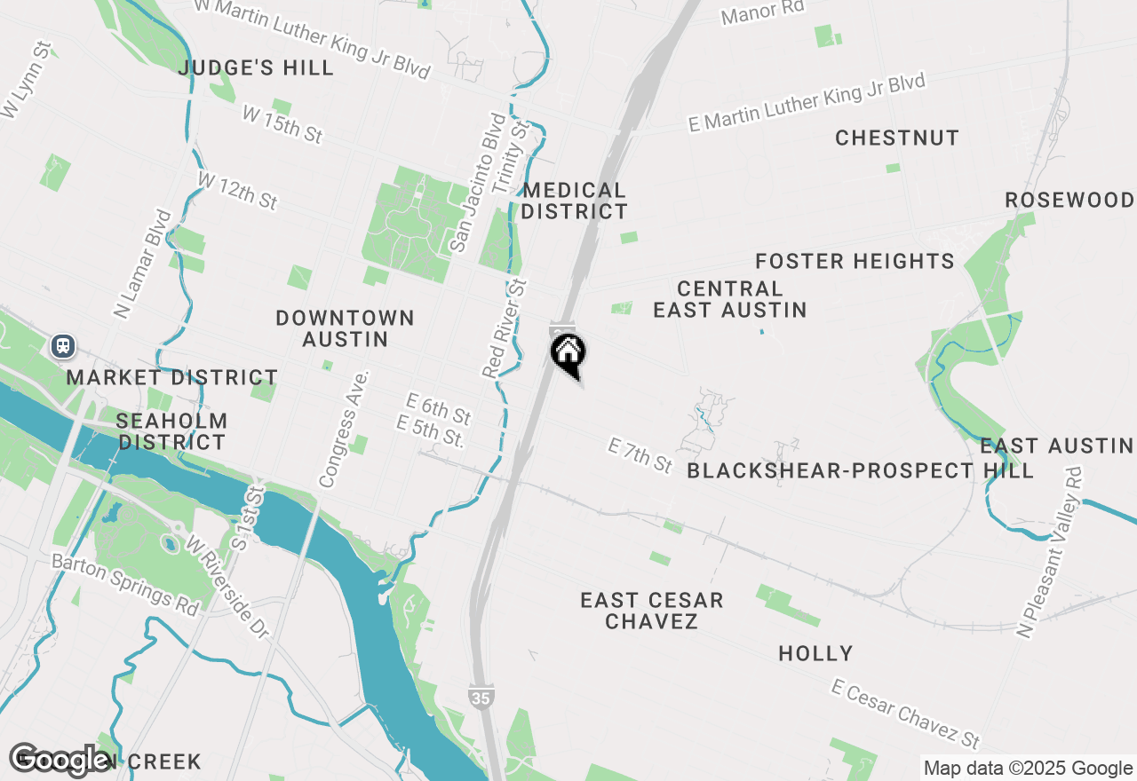 Map of 800 Embassy Dr #605, Austin, TX 78702