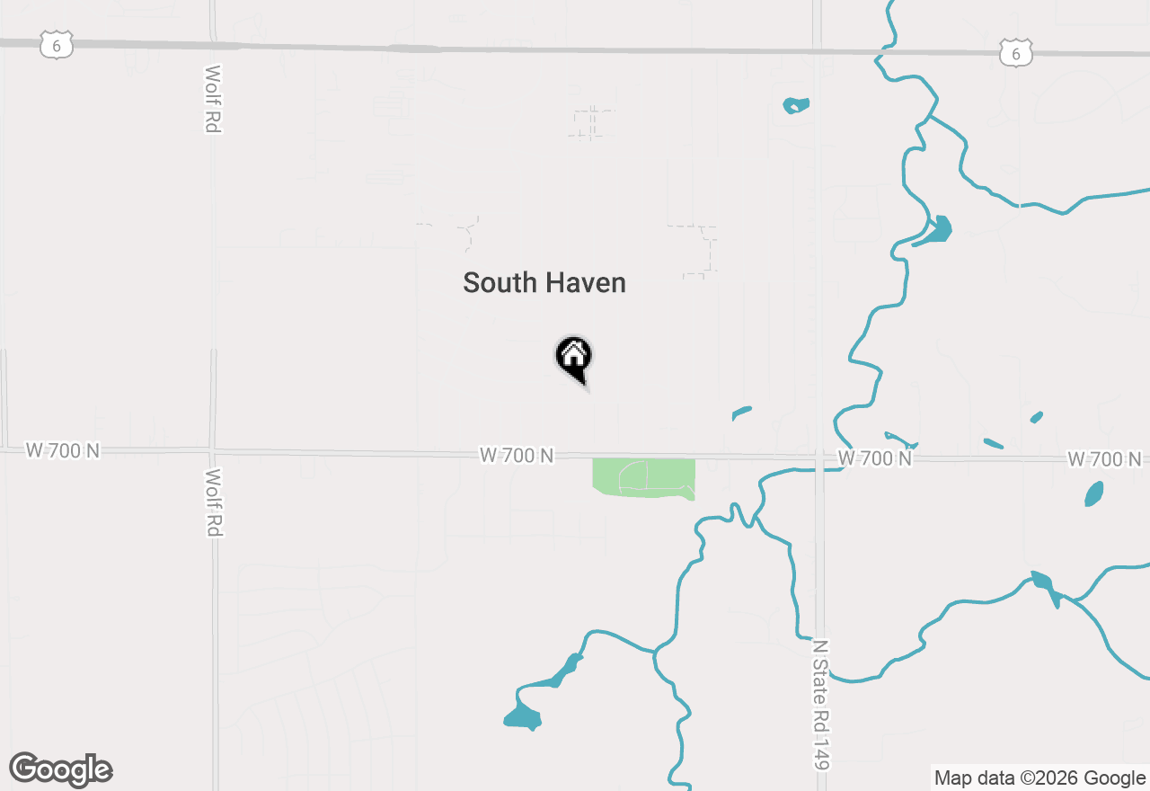 Map of 711 Juniper Road, Valparaiso, IN 46385