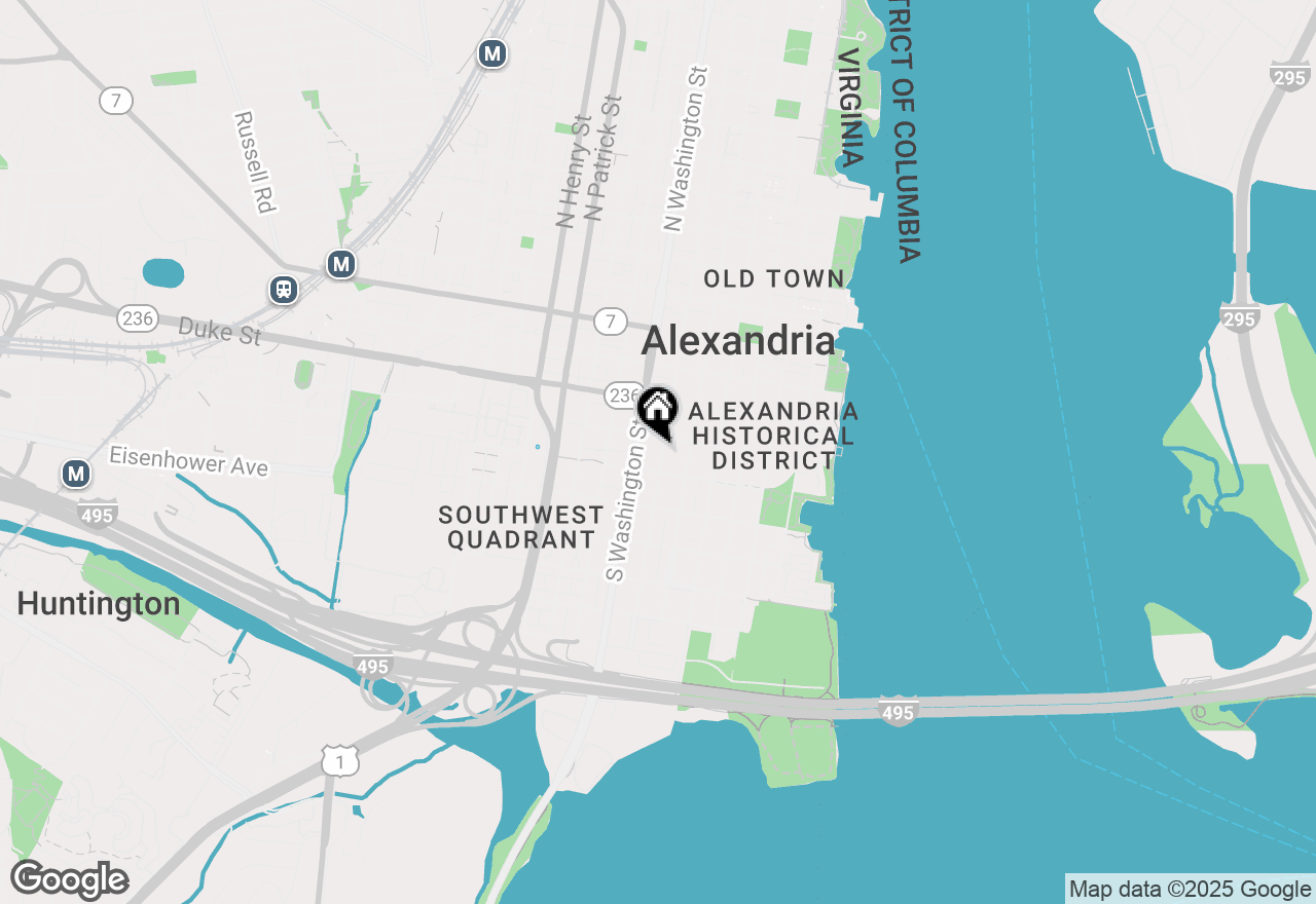 Map of 411 S Saint Asaph Street, Alexandria, VA 22314