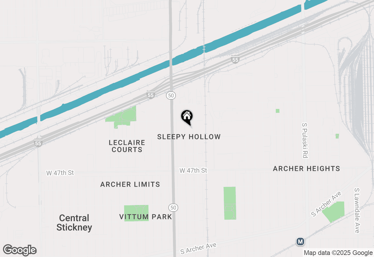 Map of 4428 S Kilpatrick Avenue, Chicago, IL 60632