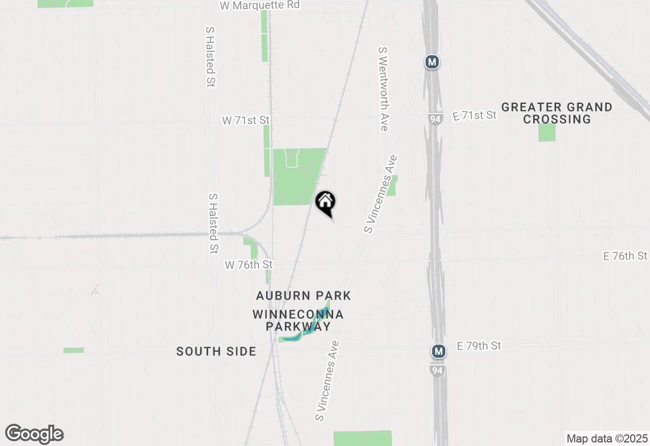 Map of 7438 S Stewart Avenue, Chicago, IL 60621