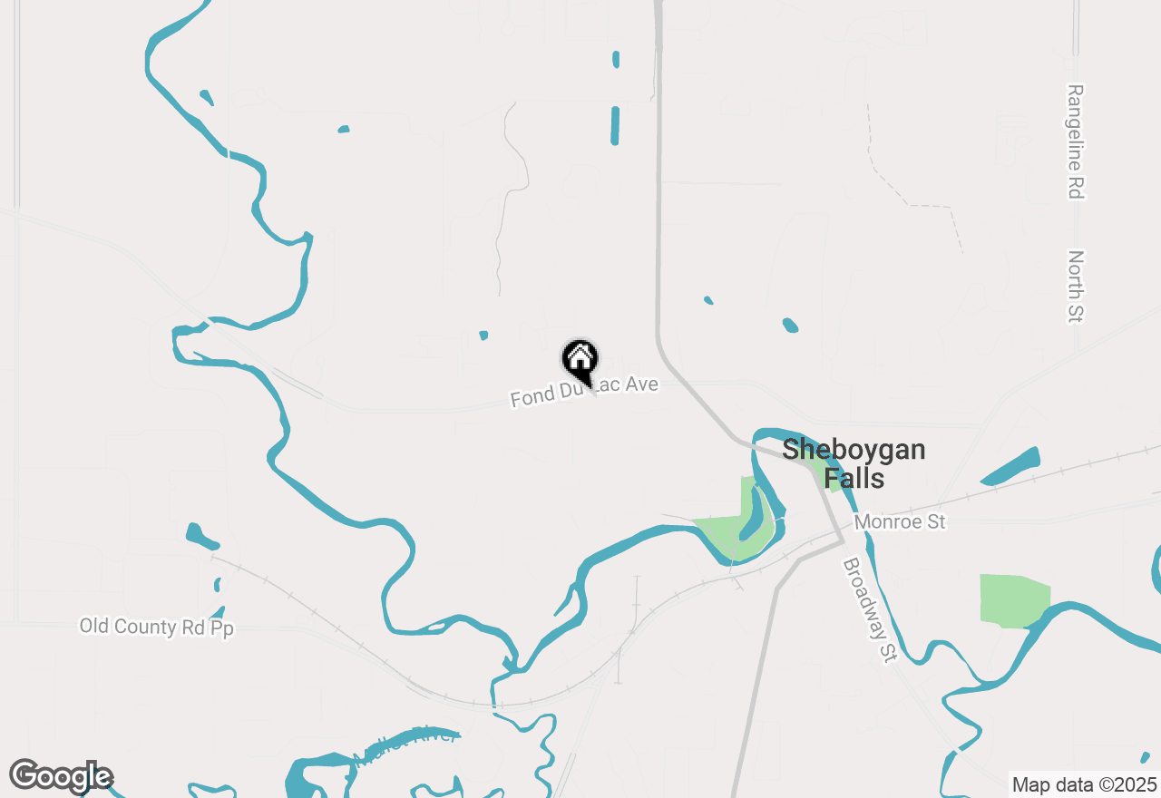 Map of 110 6th St, Sheboygan Falls, WI 53085