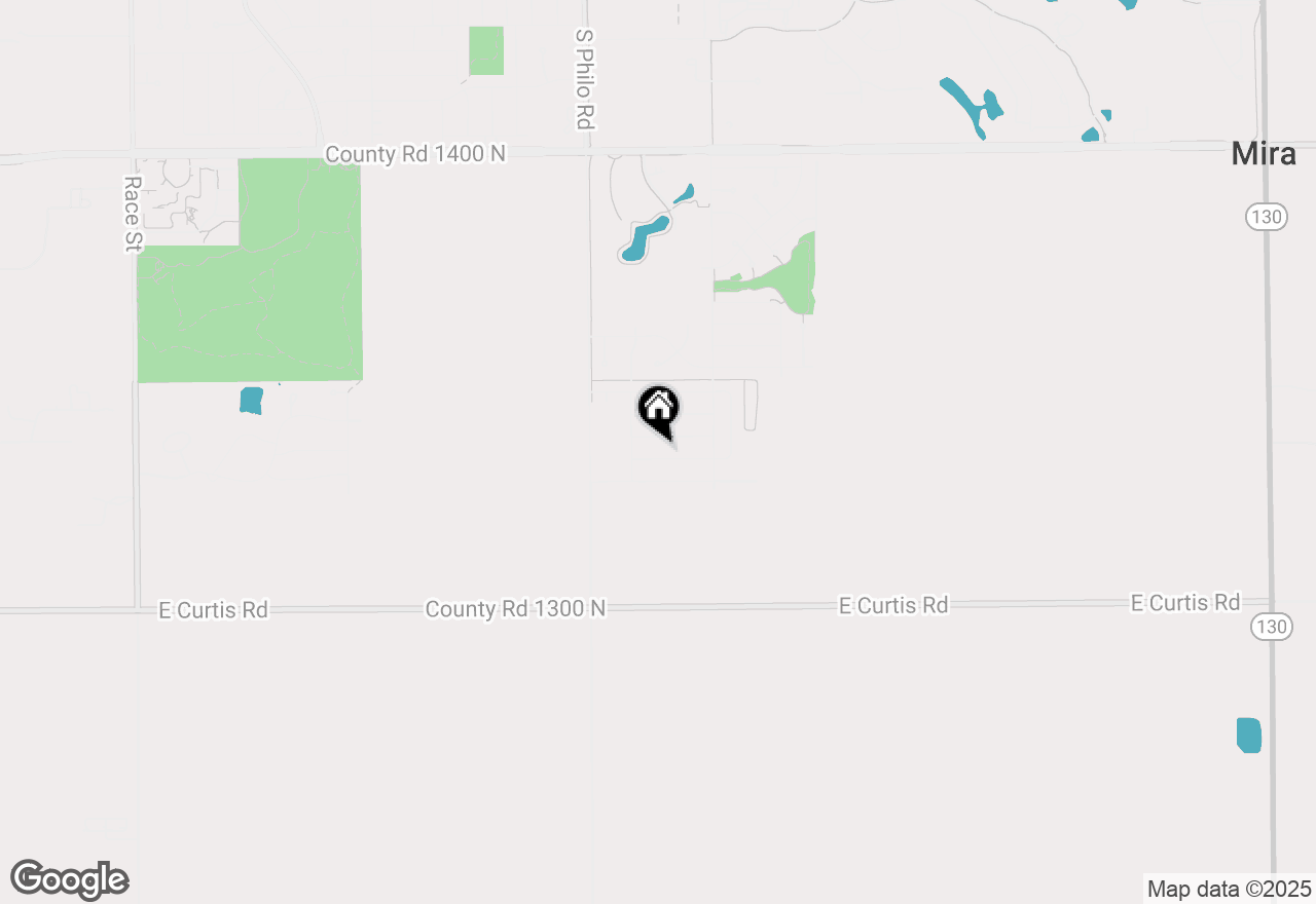 Map of 1608 E Horizon Lane, Urbana, IL 61802