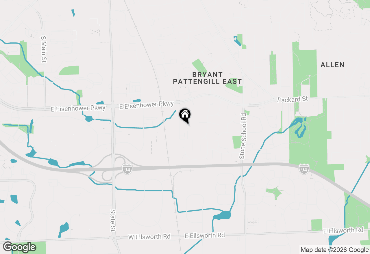 Map of 3300 Alpine Drive #10, Ann Arbor, MI 48108