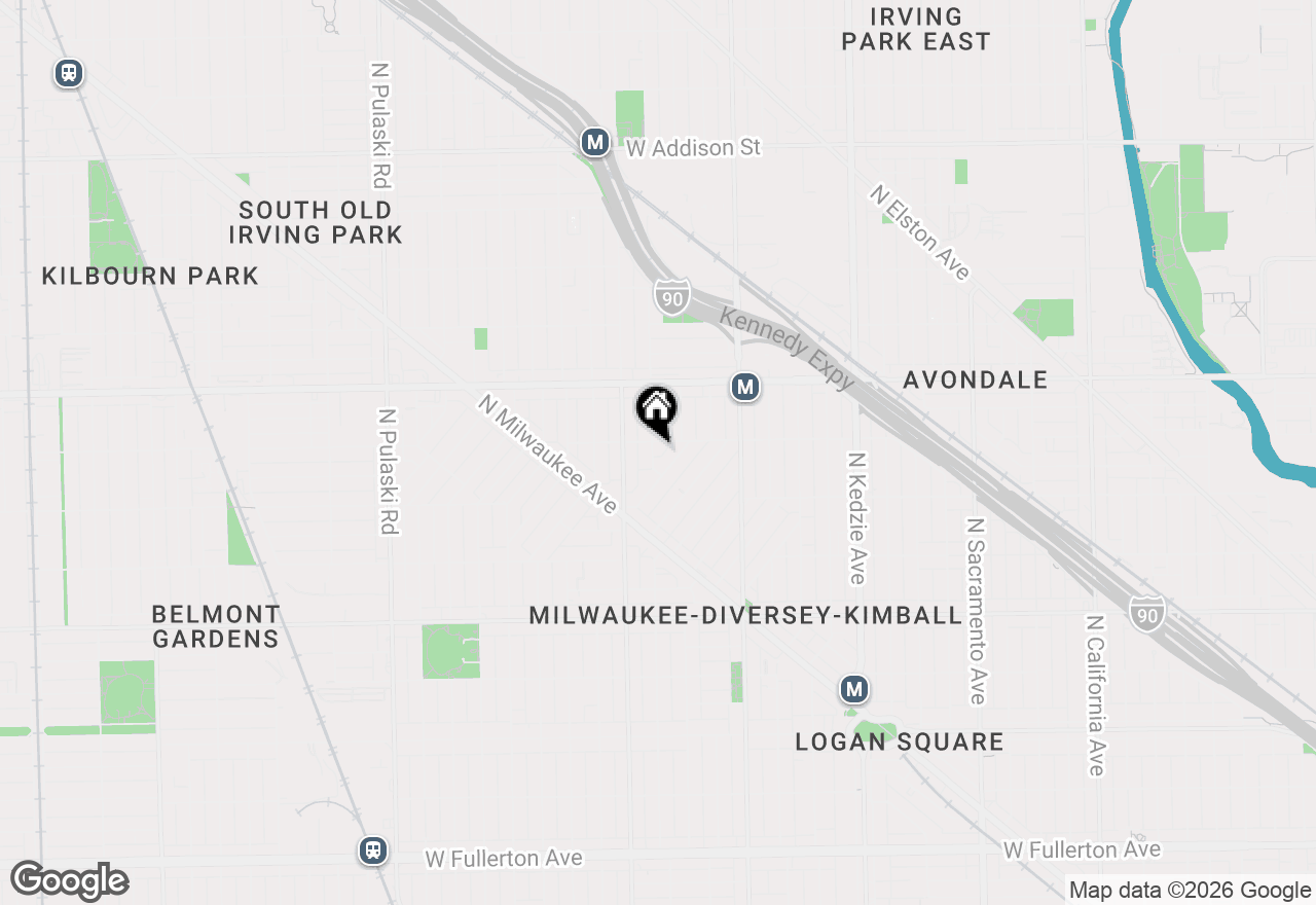 Map of 3051 N Drake Avenue, Chicago, IL 60618