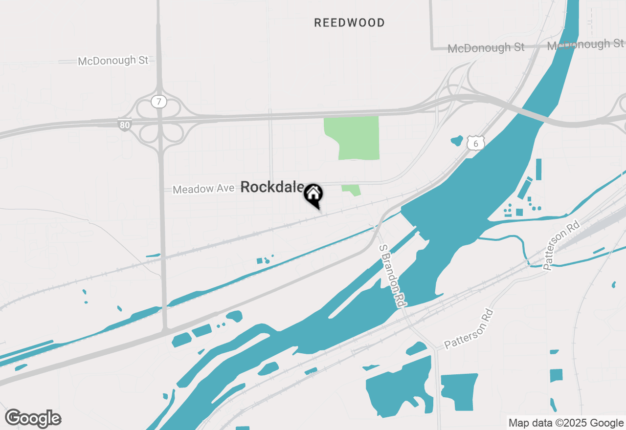 Map of 220 Moen Avenue, Rockdale, IL 60436