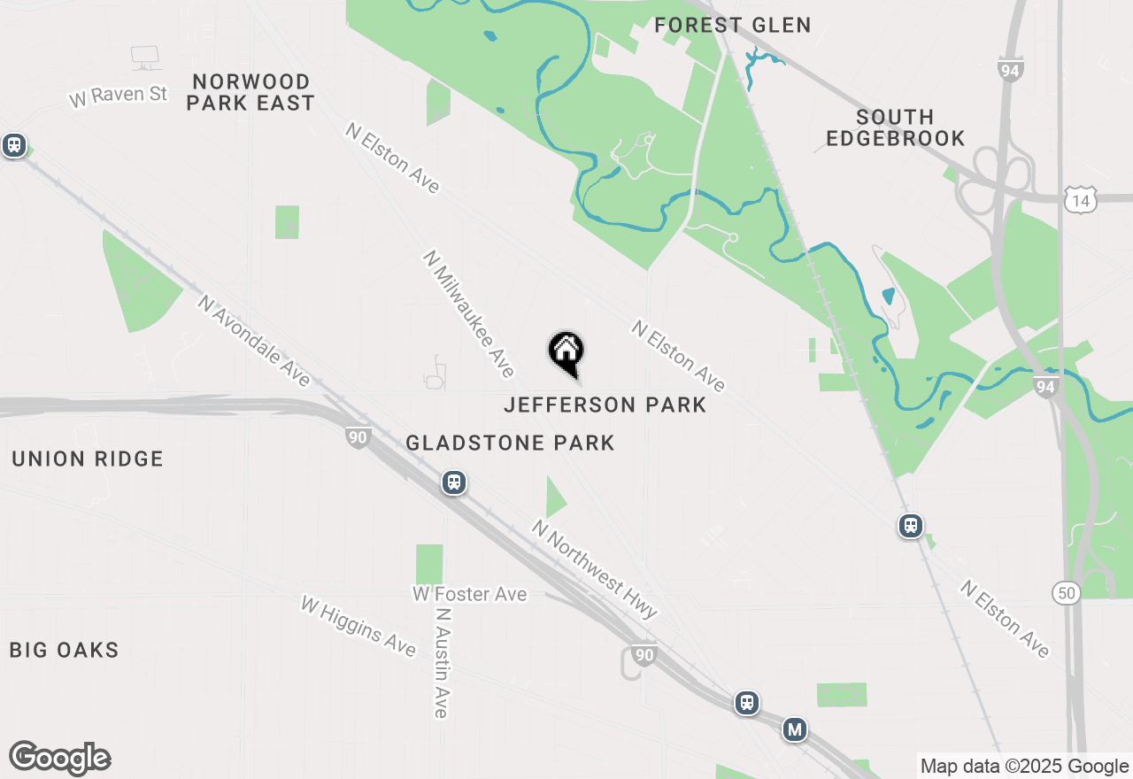 Map of 5600 N Mango Avenue, Chicago, IL 60646