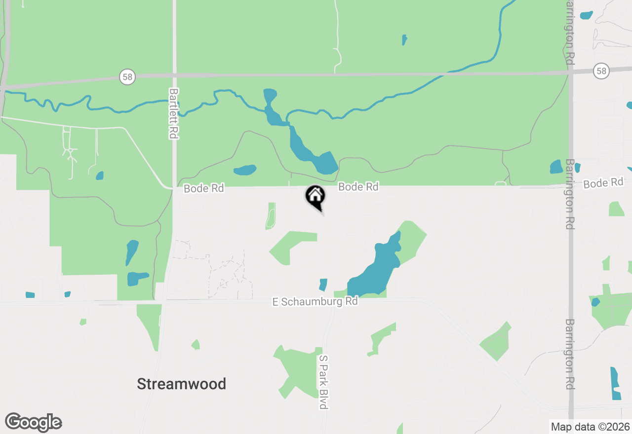 Map of 215 Apple Hill Lane, Streamwood, IL 60107