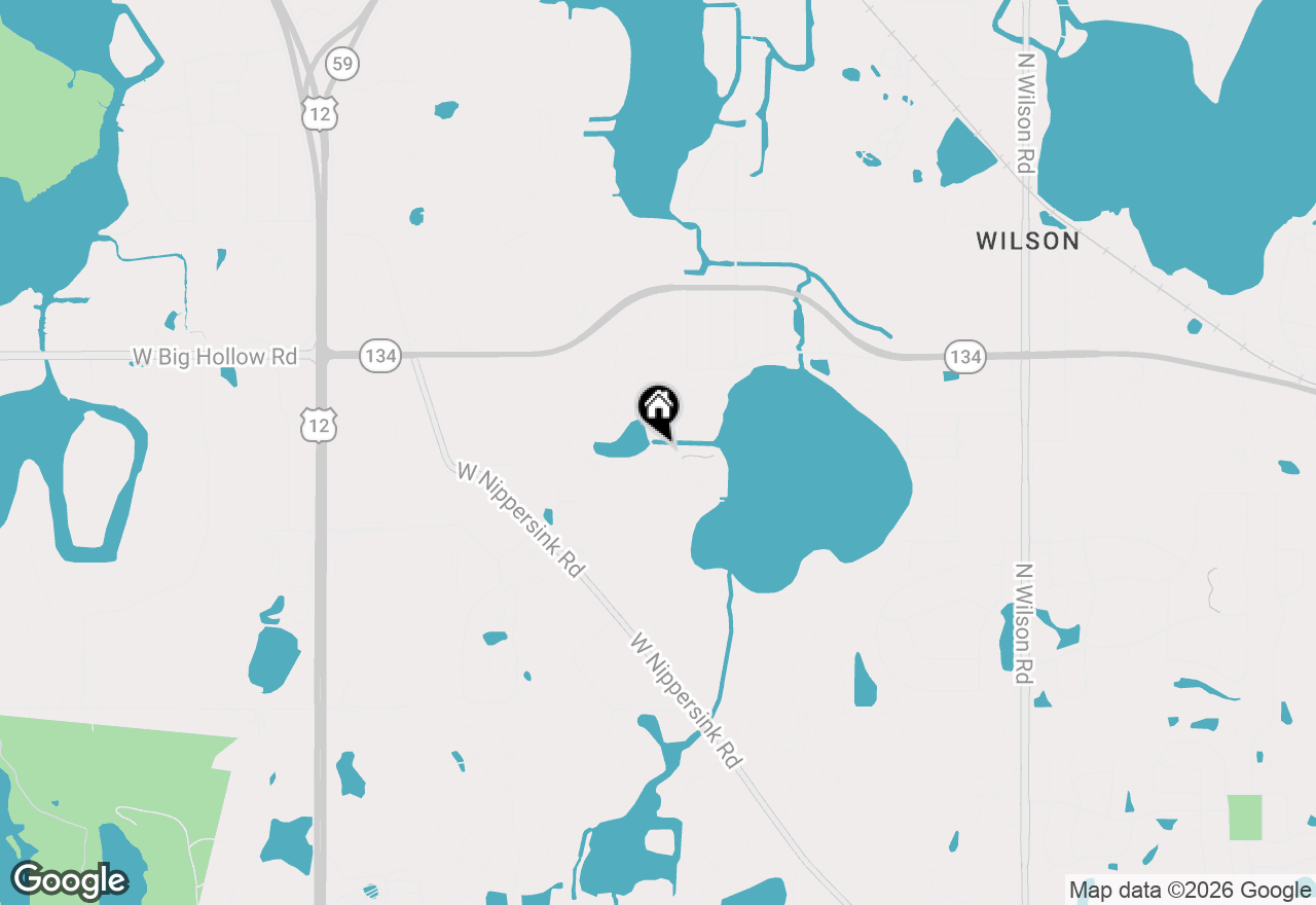 Map of 620 W Bayou Court, Fox Lake, IL 60020