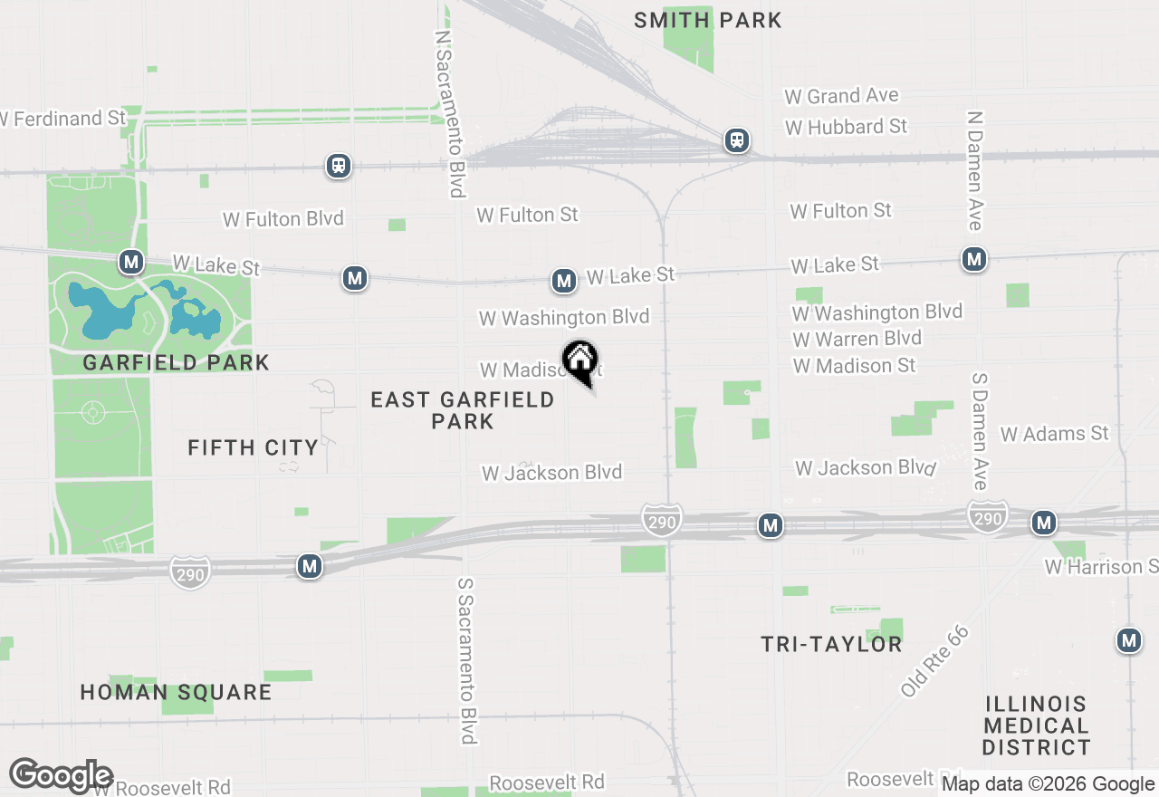Map of 2745 W Monroe Street, Chicago, IL 60612