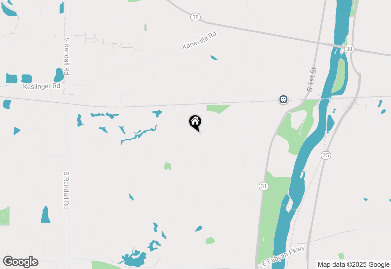 Map of 1417 Sherwood Lane, Geneva, IL 60134