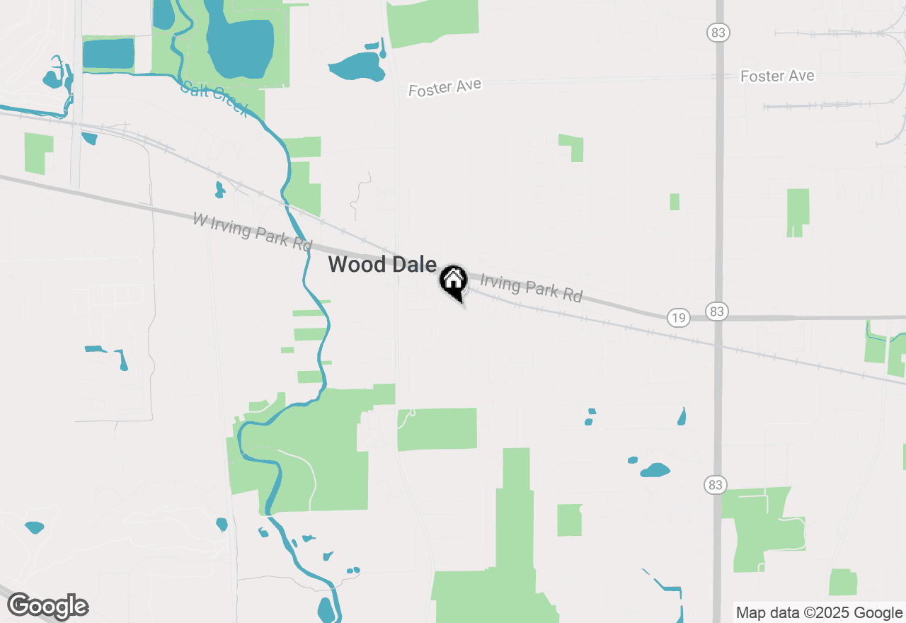 Map of 166 Carey Trail, Wood Dale, IL 60191