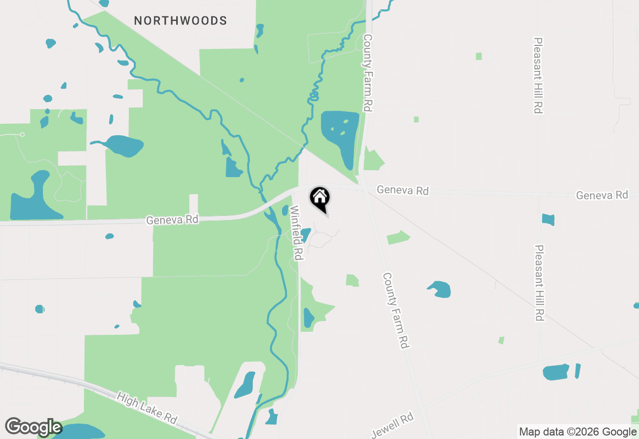 Map of 27W327 Providence Lane, Winfield, IL 60190