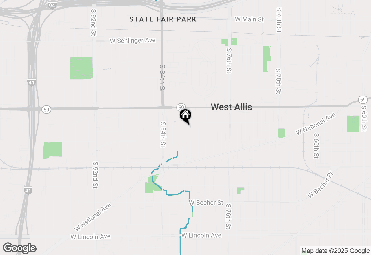 Map of 1520 S 82nd St, West Allis, WI 53214