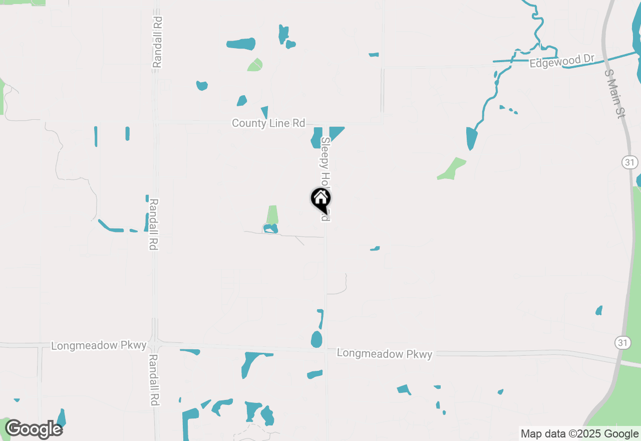 Map of 2060 Dorchester Avenue, Algonquin, IL 60102