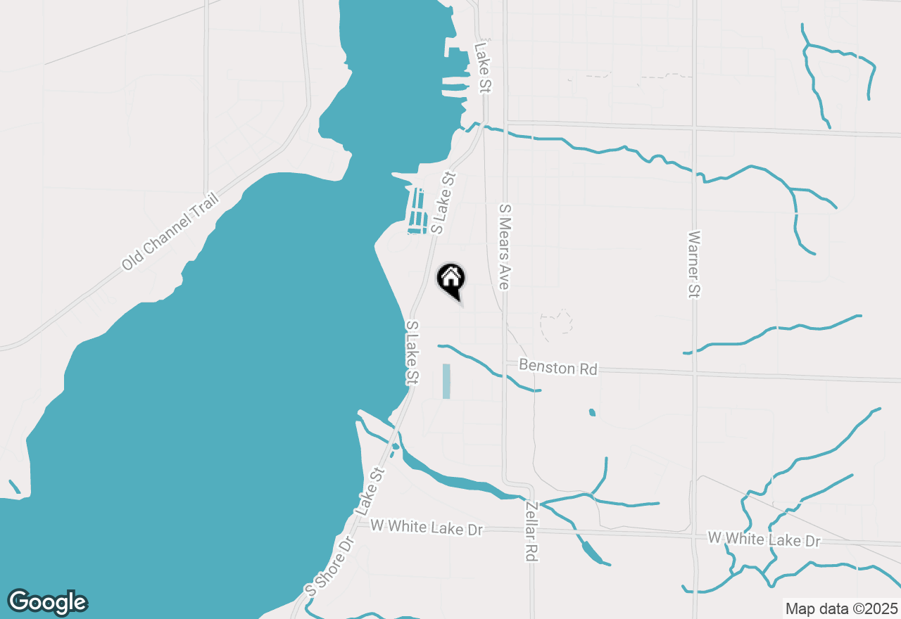 Map of 308 W Johannah Street, Whitehall, MI 49461