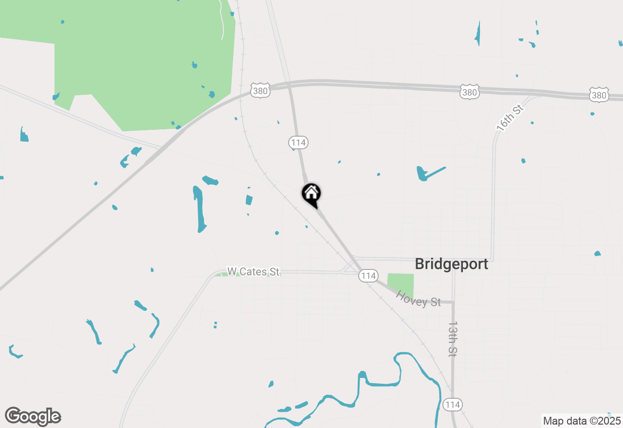 Map of 1503 Chico Highway, Bridgeport, TX 76426