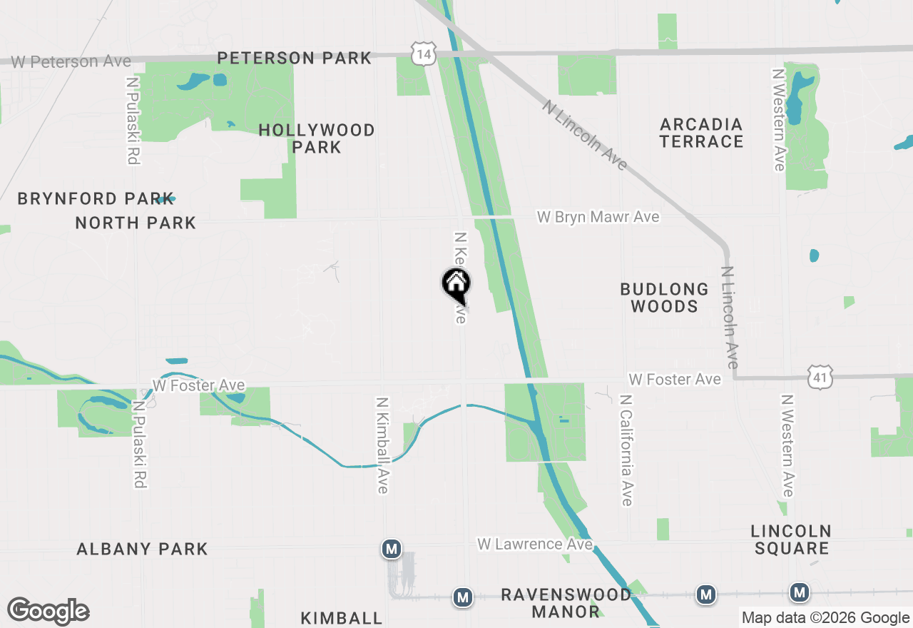 Map of 5338 N Kedzie Avenue, Chicago, IL 60625