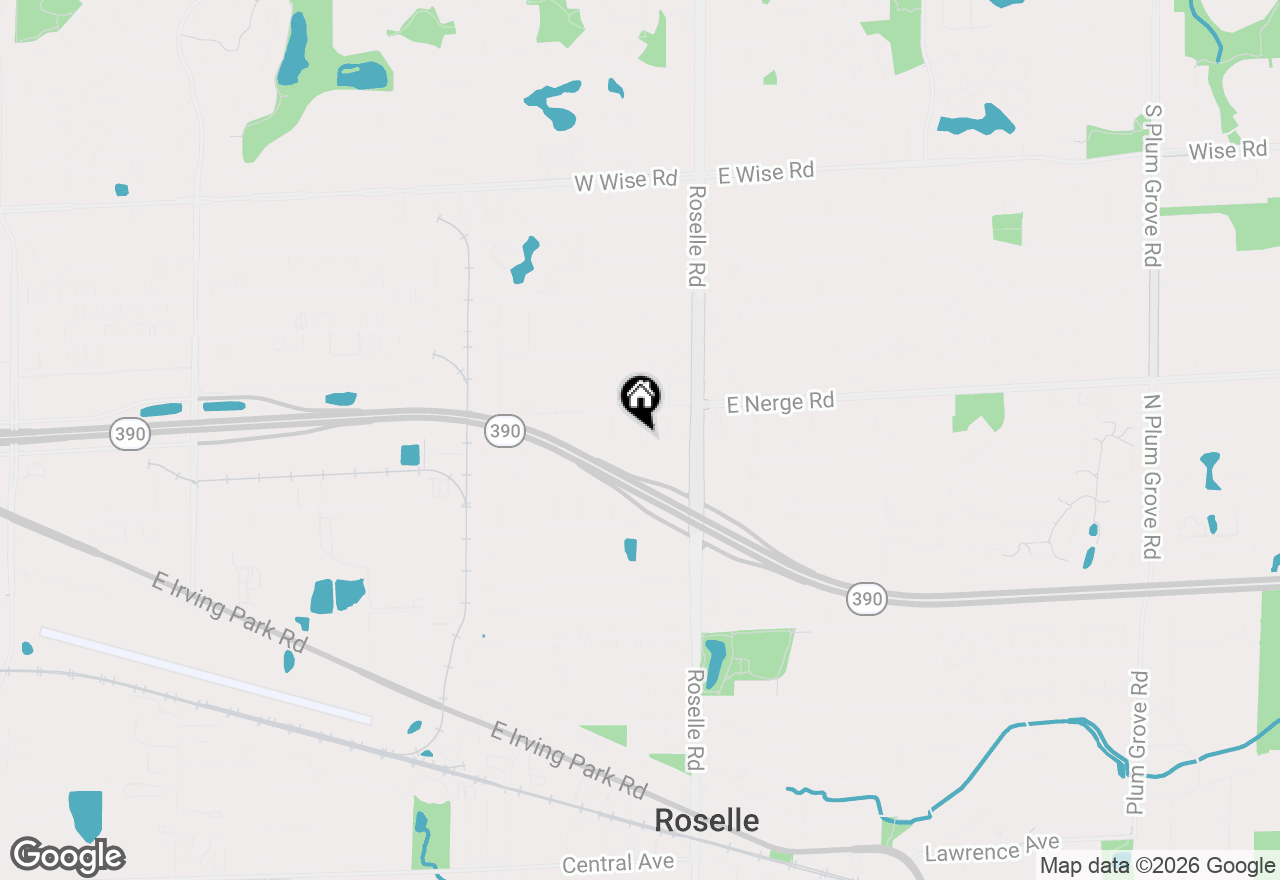 Map of 1685 Marion Street, Roselle, IL 60172