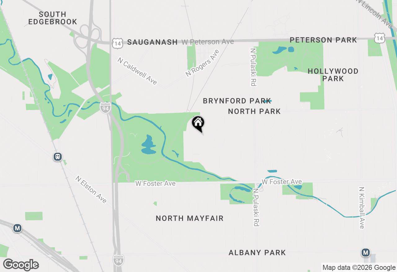 Map of 5426 N Kildare Avenue, Chicago, IL 60630