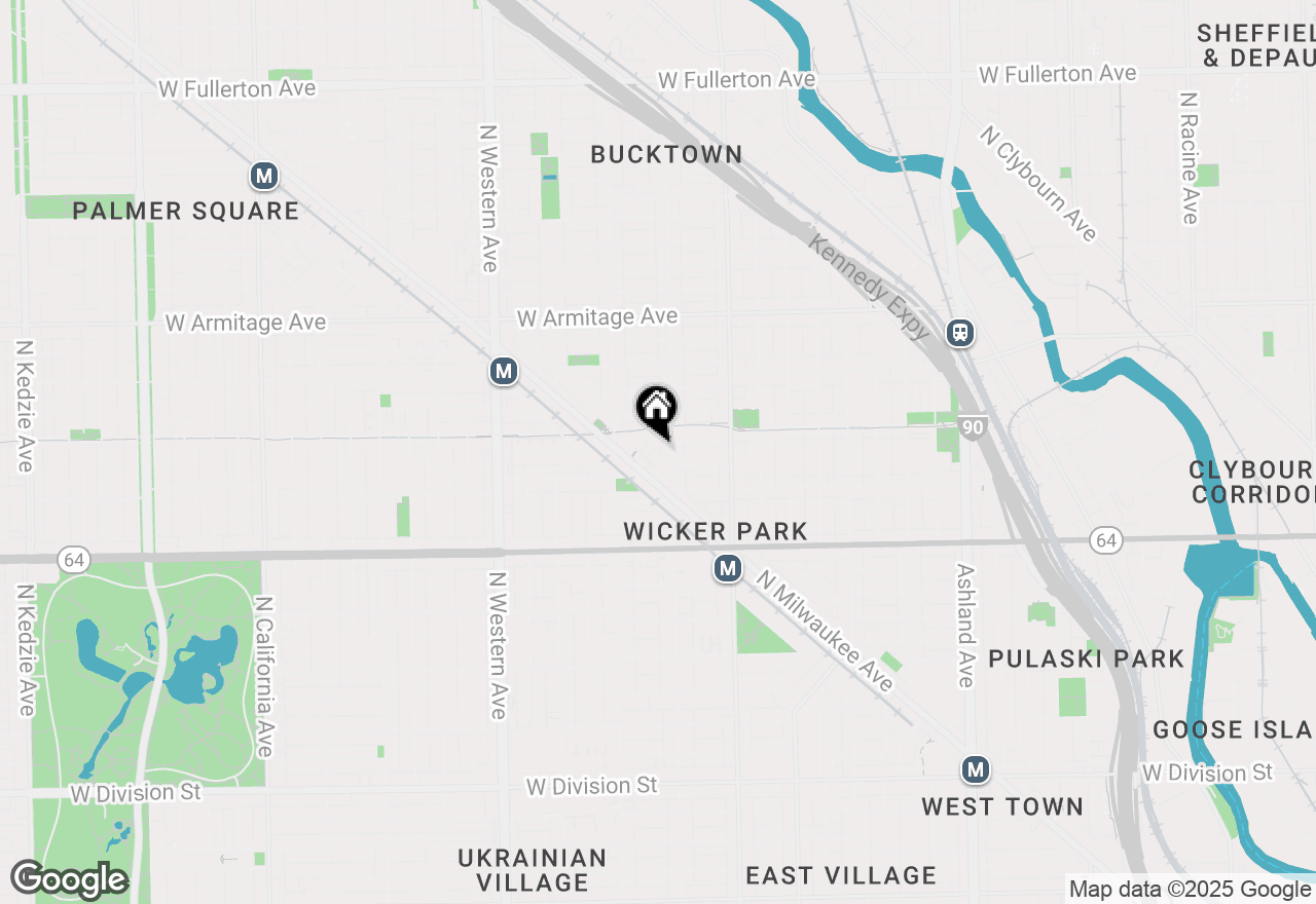 Map of 1755 N Wilmot Street, Chicago, IL 60647