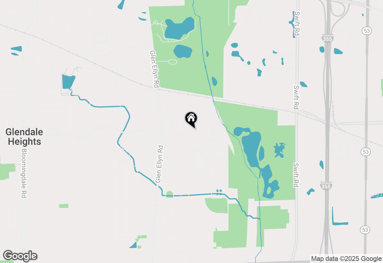 Map of 685 E Fullerton Avenue #201, Glendale Heights, IL 60139