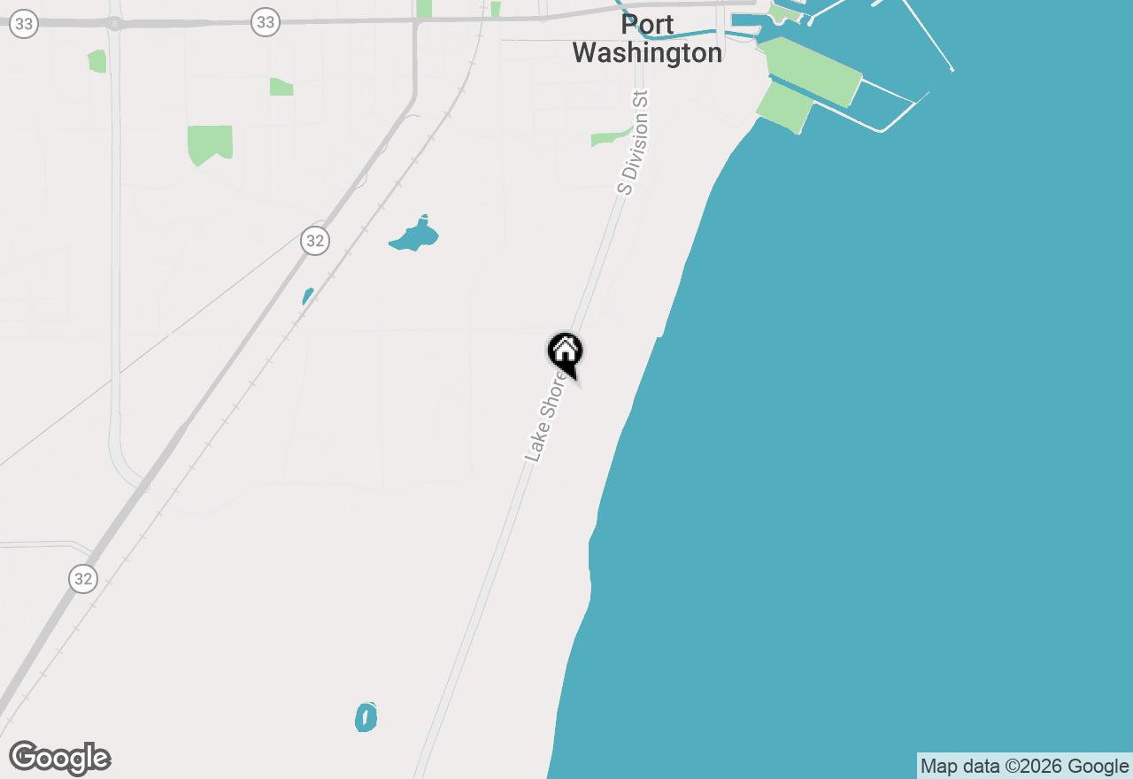 Map of 489 Bastle Wynd #LT31, Port Washington, WI 53074