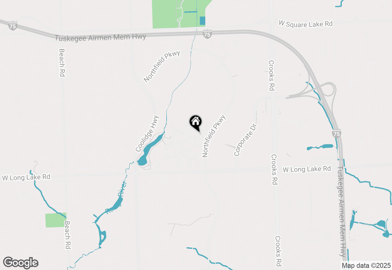 Map of 1522 Brentwood Drive, Troy, MI 48098