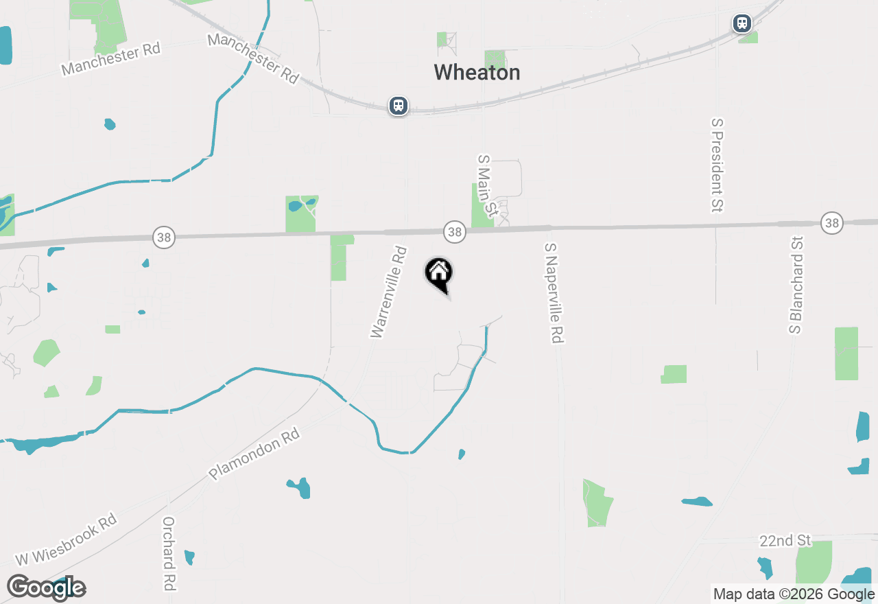 Map of 909 S Wheaton Avenue, Wheaton, IL 60189