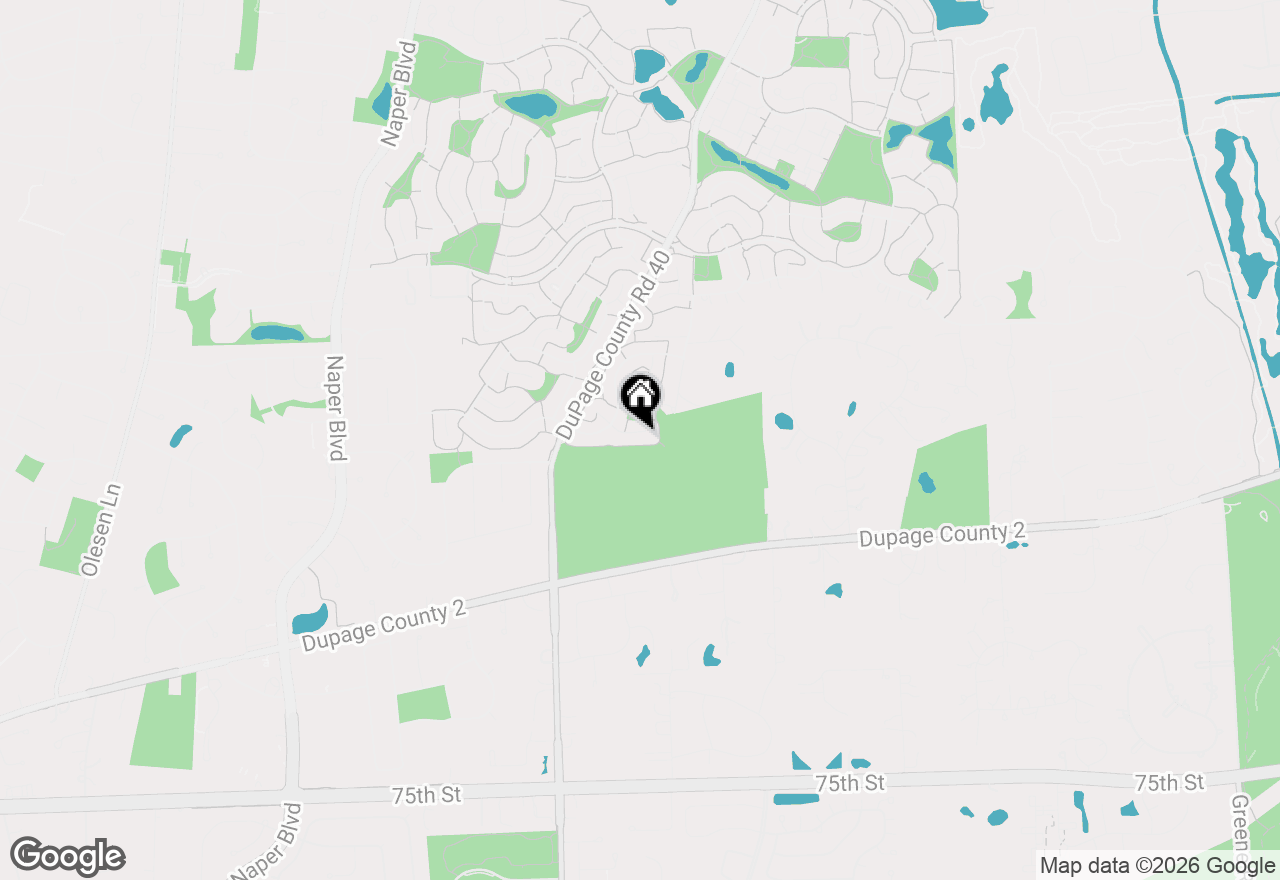 Map of 2565 Alta Court, Lisle, IL 60532
