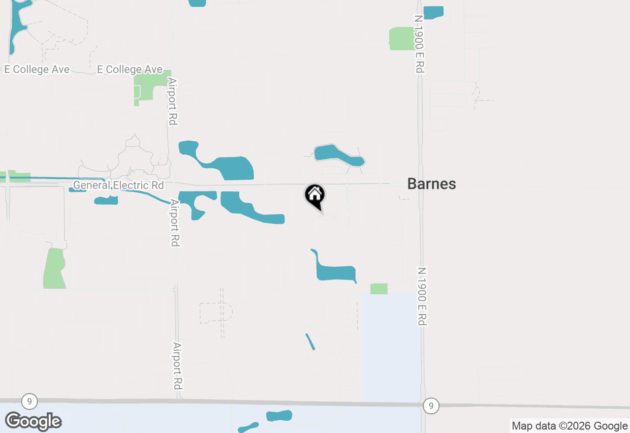 Map of 1407 Windham Hill Road #1407, Bloomington, IL 61704
