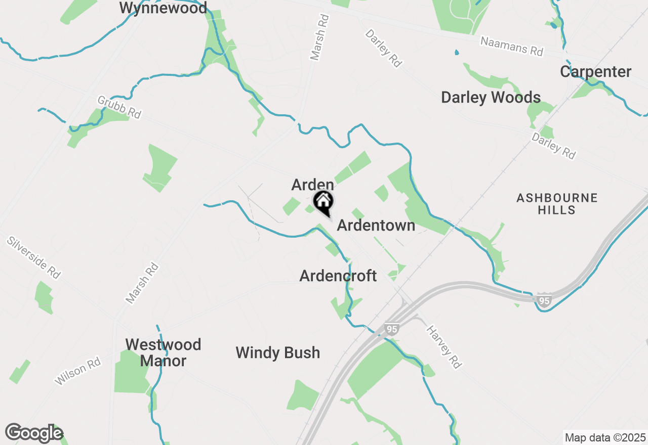 Map of 2124 Meadow Lane, Wilmington, DE 19810