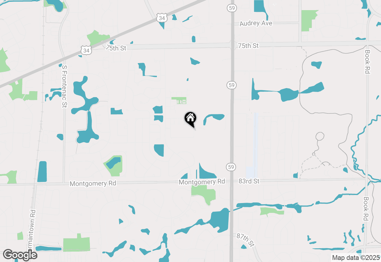 Map of 4307 Chelsea Manor Circle, Aurora, IL 60504