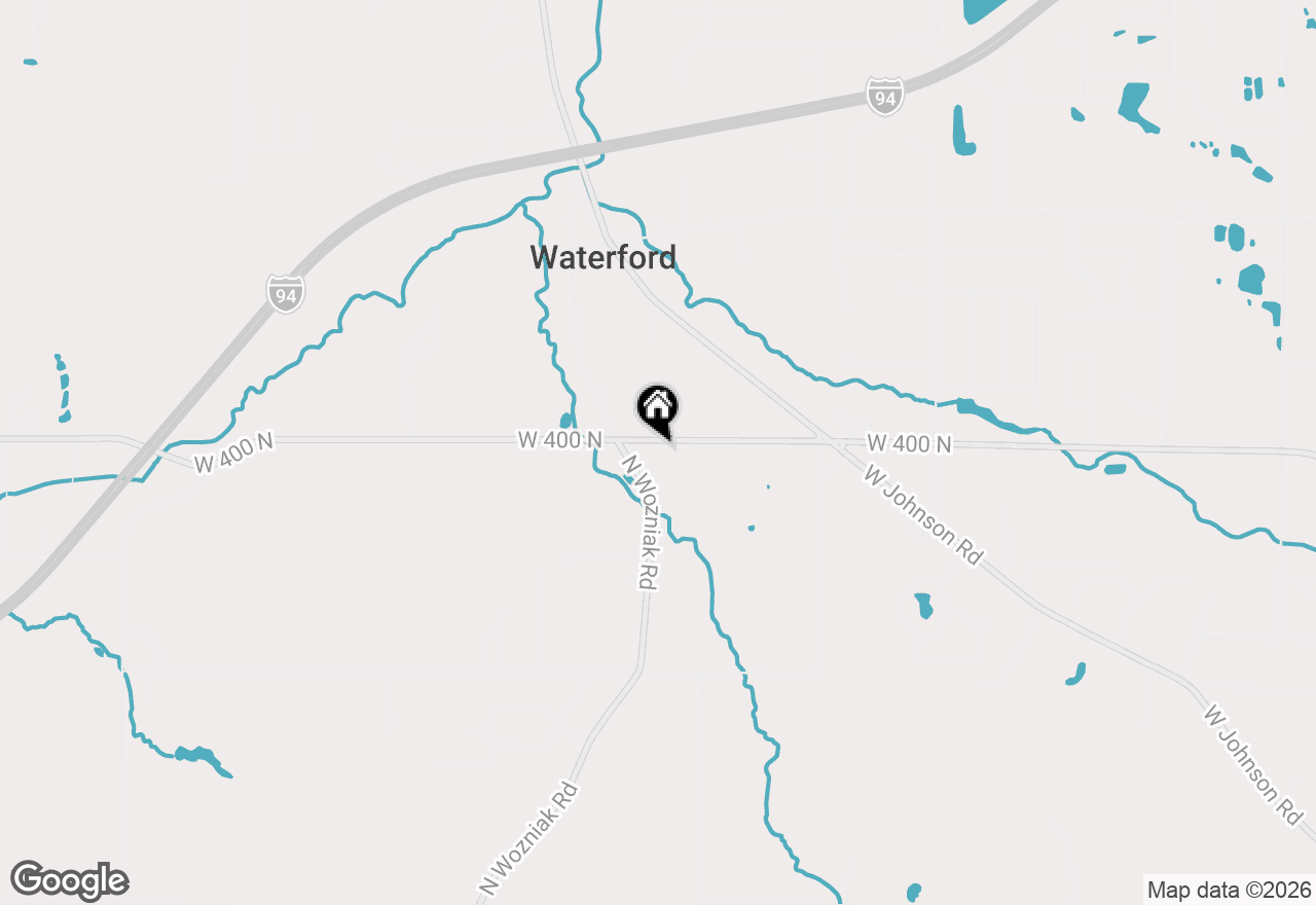 Map of 7382 W 400 N, Michigan City, IN 46360