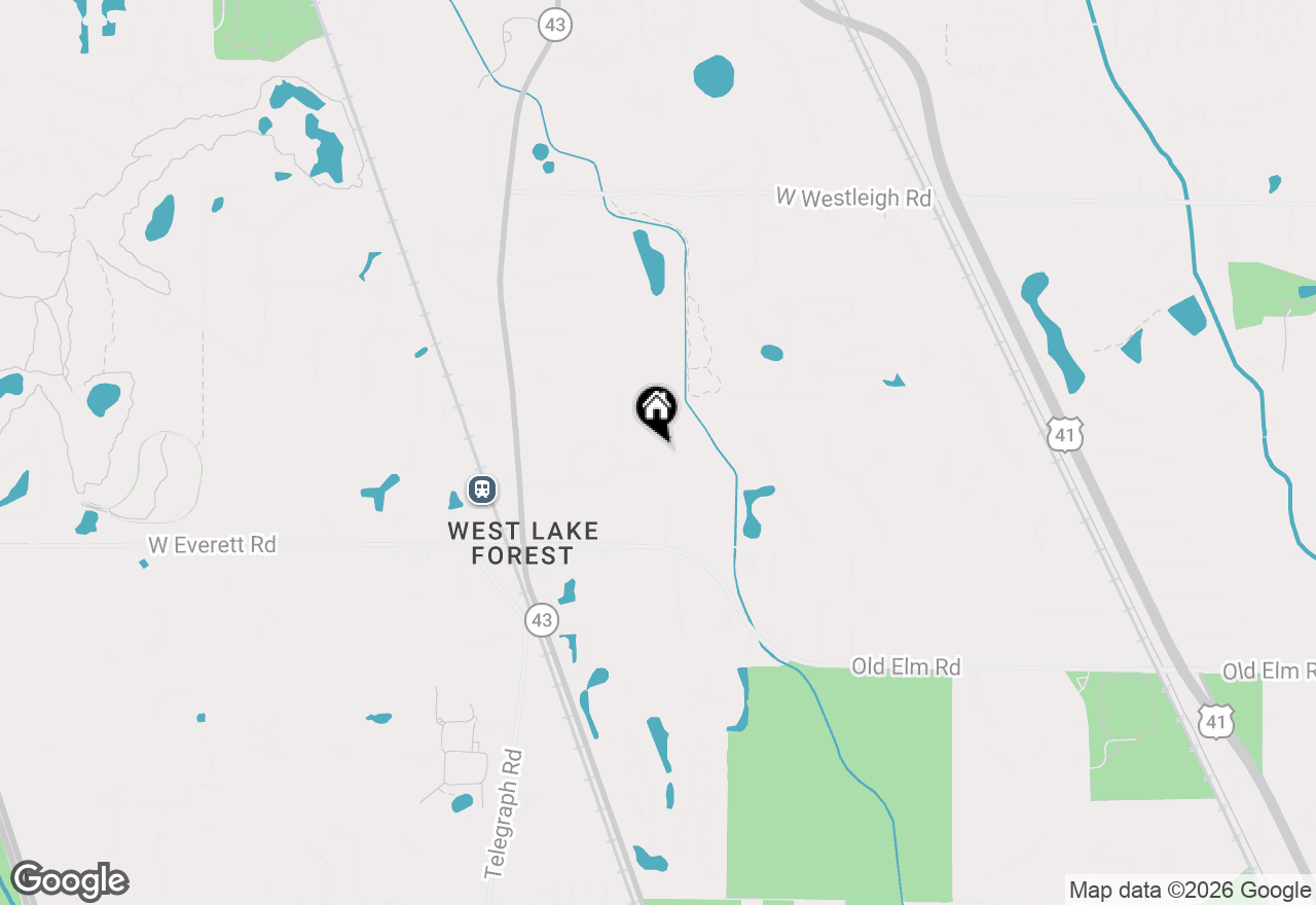 Map of 852 Gloucester Crossing, Lake Forest, IL 60045