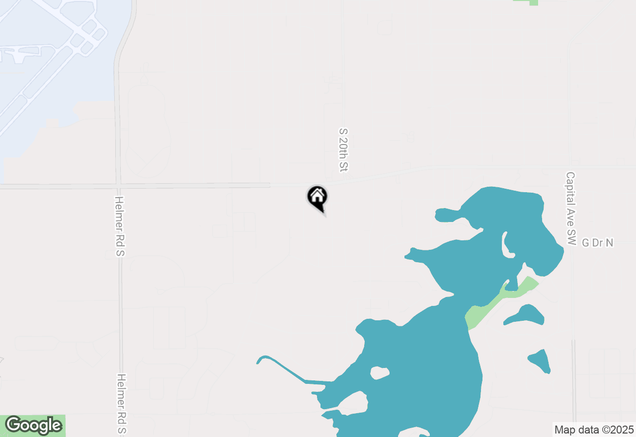 Map of 218 N 22nd Street, Battle Creek, MI 49017