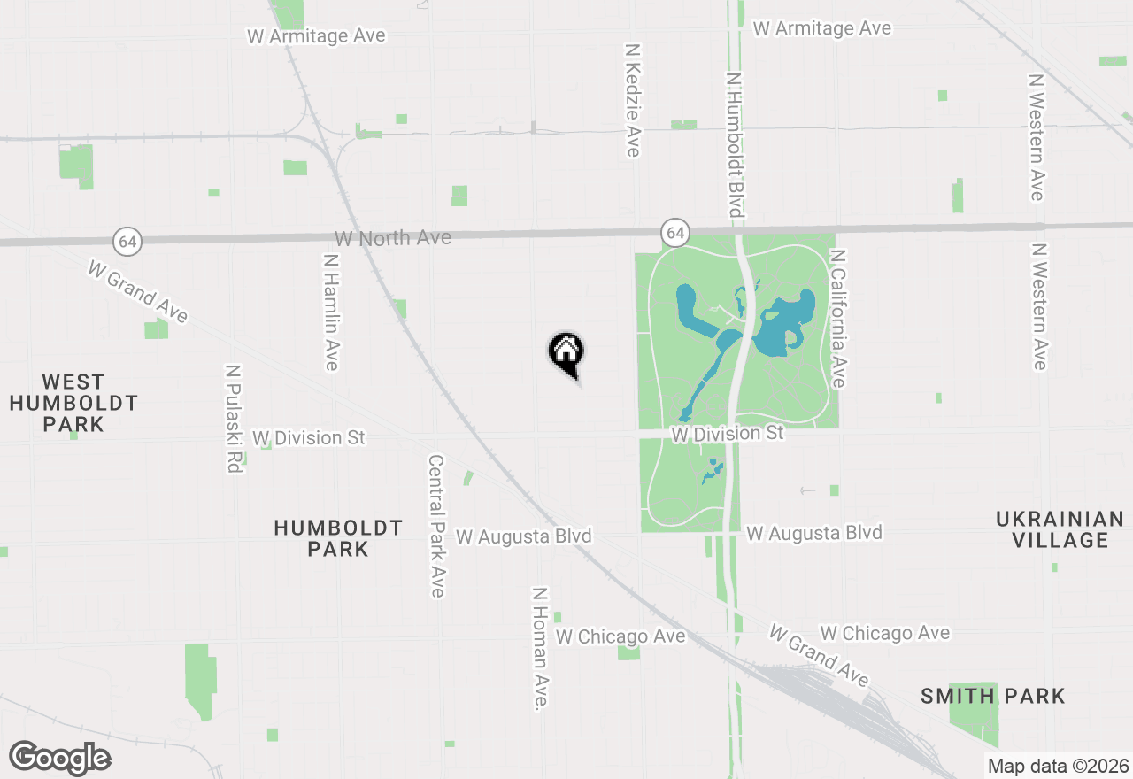 Map of 3323 W Potomac Avenue, Chicago, IL 60651