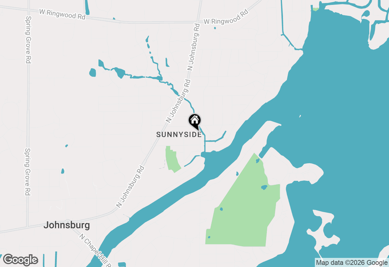 Map of 1322 Lakeview Street, Johnsburg, IL 60051