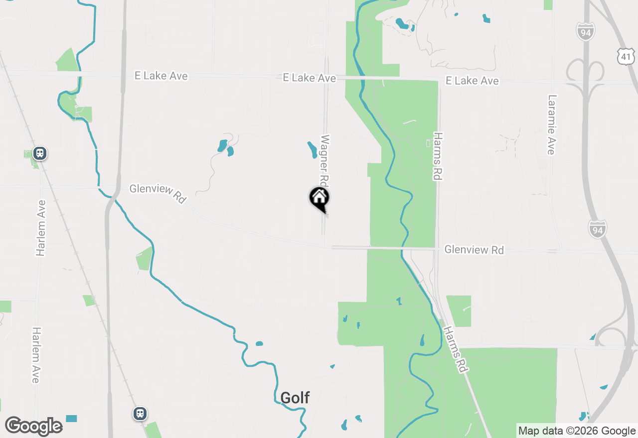 Map of 846 Wagner Road, Glenview, IL 60025