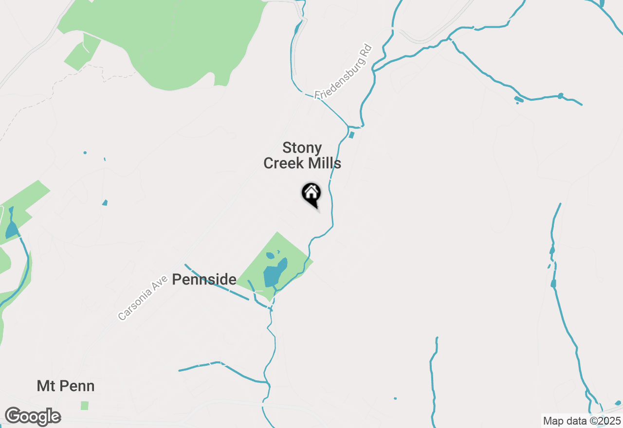 Map of 1200 Broadway Avenue, Reading, PA 19606