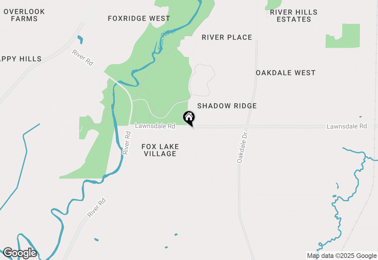 Map of 2848 Fox Lake Cir #10/201, Waukesha, WI 53189